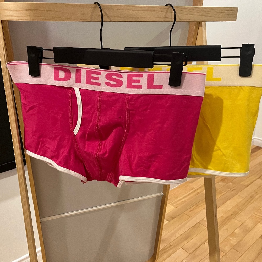 2 pack Diesel boxer briefs.